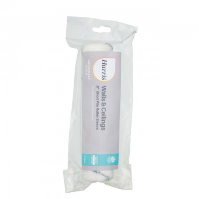 Harris Seriously Good Wall & Ceiling Short Pile Roller Sleeve 228mm (9