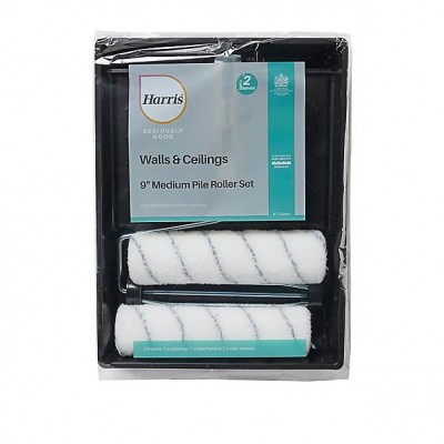 Harris Seriously Good Wall and Ceiling Twin Medium Pile Roller Set 230mm (9