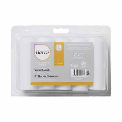 Harris Seriously Good Woodwork Gloss Mini Roller Sleeve 4 Harris Seriously Good Woodwork Gloss Mini Roller Sleeve 4