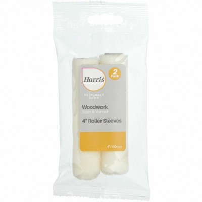 Harris Seriously Good Woodwork Stain & Varnish Mini Roller Sleeve 4