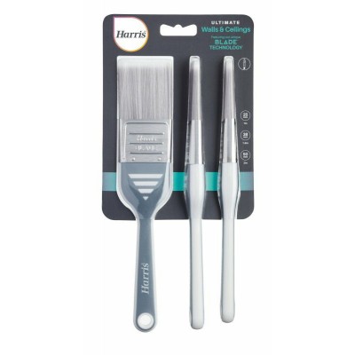 Harris Ultimate Wall and Ceiling 3 Pack Blade Paint Brushes