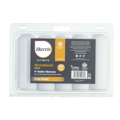 Harris Ultimate Woodwork Gloss Roller Sleeves 4