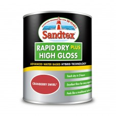 Sandtex Rapid Dry Gloss Cranberry Swirl 750ML