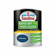 Sandtex Rapid Dry Plus Gloss Oxford Blue 750Ml Sandtex Rapid Dry Plus Gloss Oxford Blue 750Ml