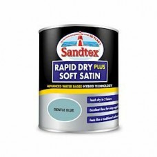 Sandtex Rapid Dry Satin Gentle Blue 750Ml