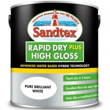 Sandtex Rapid Dry Plus Gloss PBW 750ml Sandtex Rapid Dry Plus Gloss PBW 750ml