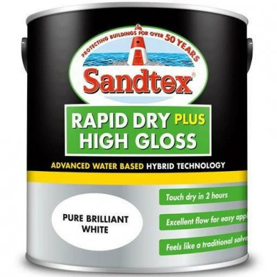 Sandtex Rapid Dry Plus Gloss PBW 750ml