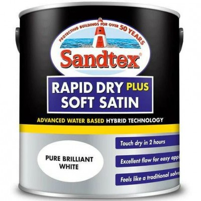 Sandtex Rapid Dry Satin PBW 750ML