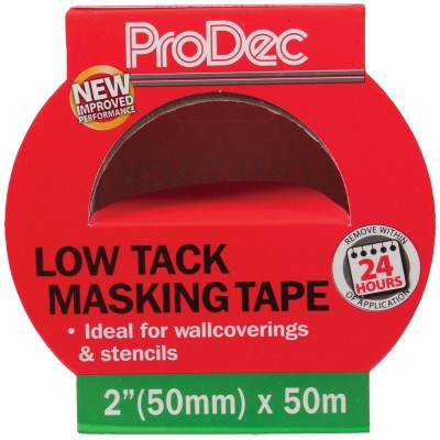 Prodec Low Tack Masking Tape 50mm (2