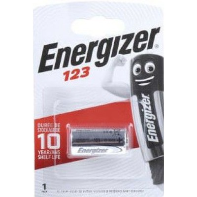 Energizer Lithium Manganese Dioxide 3V, CR123A Camera Battery