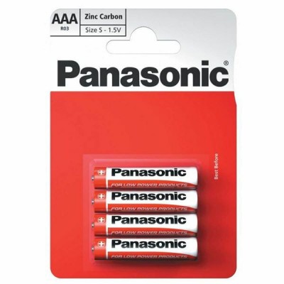 Panasonic Zinc AAA Battery 4 Pack