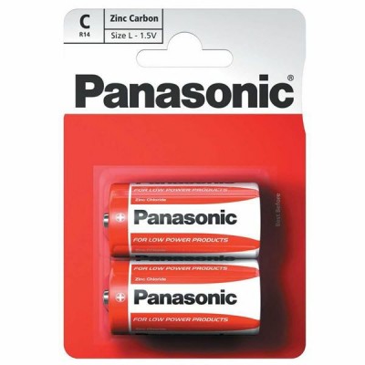 Panasonic Zinc C Size Battery 2 Pack