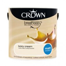 CROWN MATT 2.5L IVORY CREAM