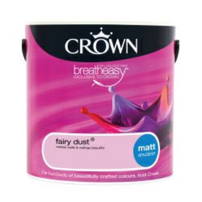 crown fairy dust matt 2.5ltr