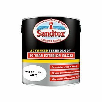 Sandtex 10 Year Exterior Gloss PBW 2.5L