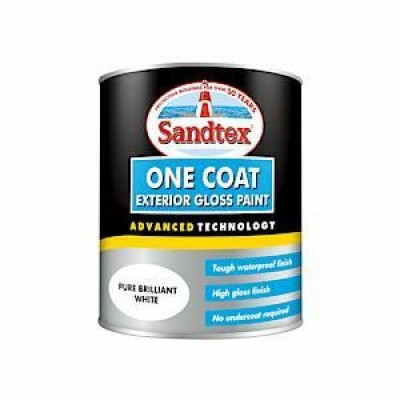 Sandtex One Coat Exterior Gloss PBW 750Ml