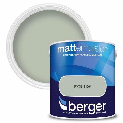 Berger Paints Matt Emulsion Paint Apple Slice 2.5L