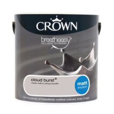 cloud burst matt 2.5ltr crown