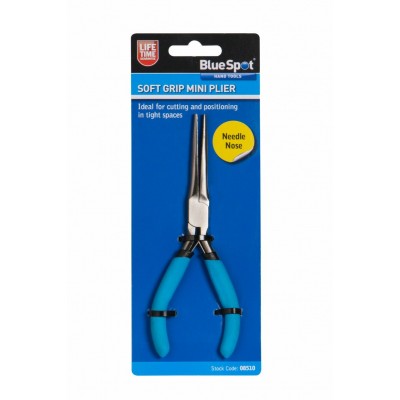 BlueSpot Soft Grip Mini Needle Nose Plier 150mm (6