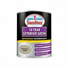Sandtex 10 Year Exterior Satin Soothing Green 750Ml