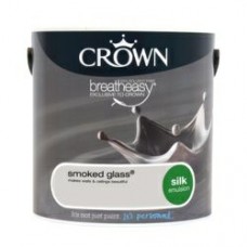 crown smoked glass 2.5ltr silk