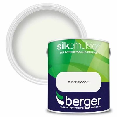 Berger Paints Silk Emulsion Paint Sugar Spoon 2.5L