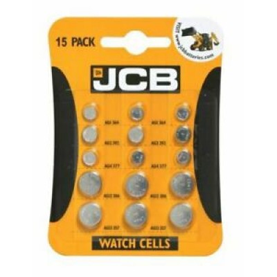 JCB Coin Cell Mix 15 Pack