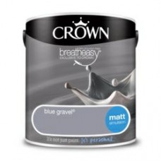 crown emulsion blue gravel matt 2.5ltr