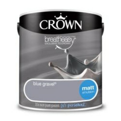 crown emulsion blue gravel matt 2.5ltr