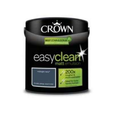 easy clean midnight navy 2.5ltr