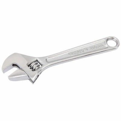 Draper Soft Grip Adjustable Wrench, 100mm, 15mm Capacity Draper Soft Grip Adjustable Wrench, 100mm, 15mm Capacity