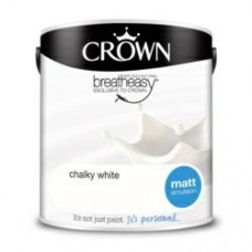 crown chalky white matt 2.5ltr