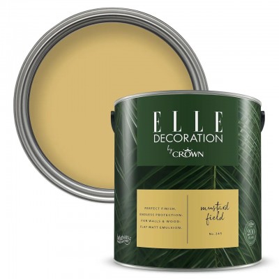 elle by crown tester pot 125ml mustard field