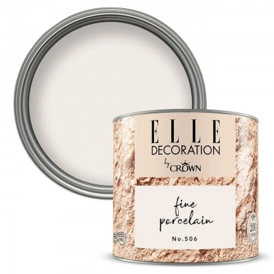 elle by crown 2.5L matt paint fine porcelain