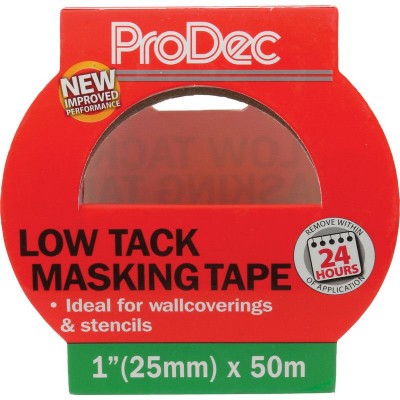 Prodec Low Tack Masking Tape 25mm (1