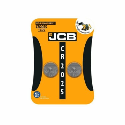 JCB CR2025 Lithium Coin Cell 2 Pack