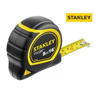 Stanley Tylon Pocket Tape 5m/16ft (Width 19mm) Carded
