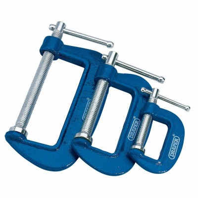 Draper C Clamp Set (3 Piece)