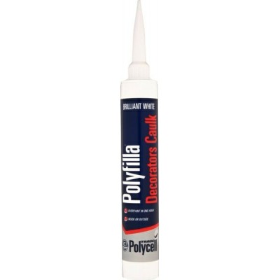 Polycell Polyfilla Decorators Caulk White 380ml